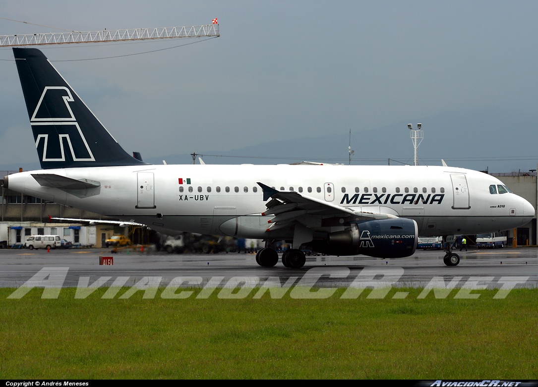 XA-UBV - Airbus A318-111 - Mexicana