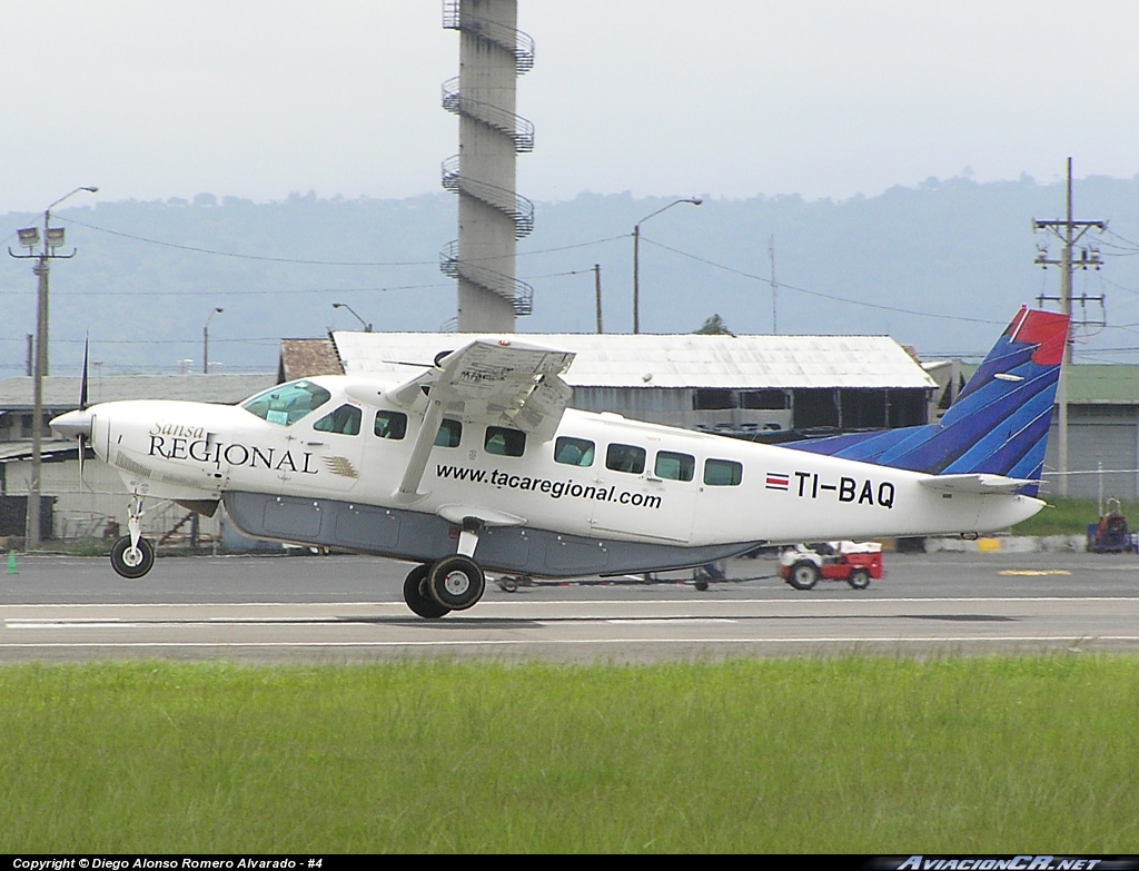 TI-BAQ - Cessna 208B Grand Caravan - SANSA - Servicios Aereos Nacionales S.A.