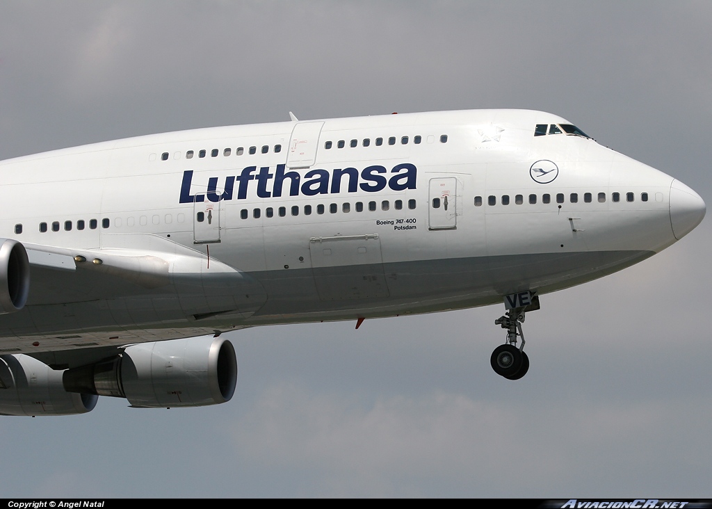 D-ABVE - Boeing 747-430 - Lufthansa