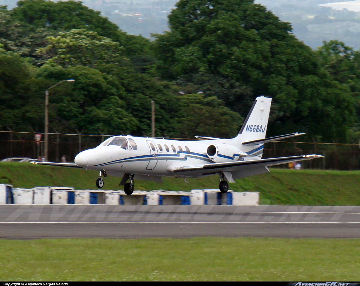 N668AJ - Cessna 550 - Privado