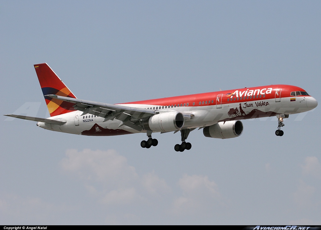 N522NA - Boeing 757-236 - Avianca Colombia