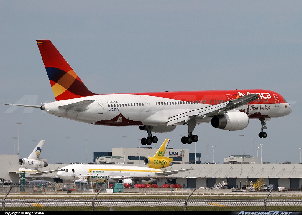 N522NA - Boeing 757-236 - Avianca Colombia