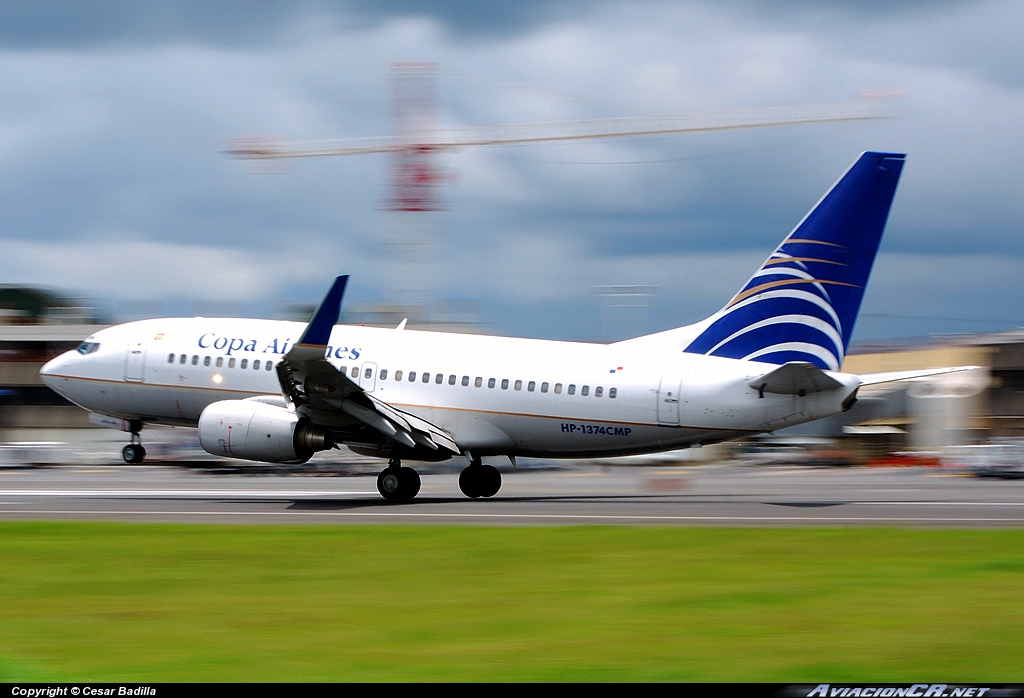 HP-1374CMP - Boeing 737-7V3 - Copa Airlines