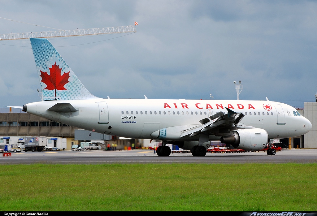 C-FWTF - Airbus A319-100 - Air Canada