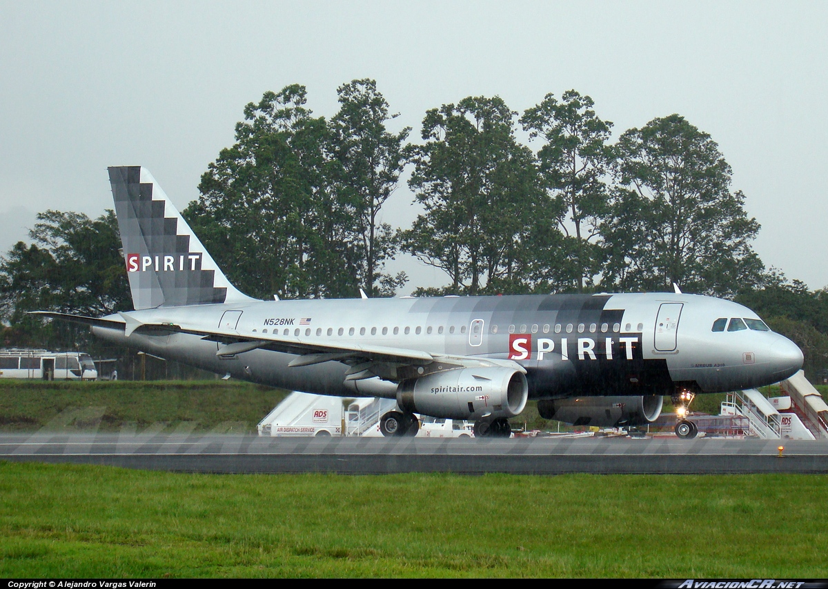 N528NK - Airbus A319-132 - Spirit Airlines