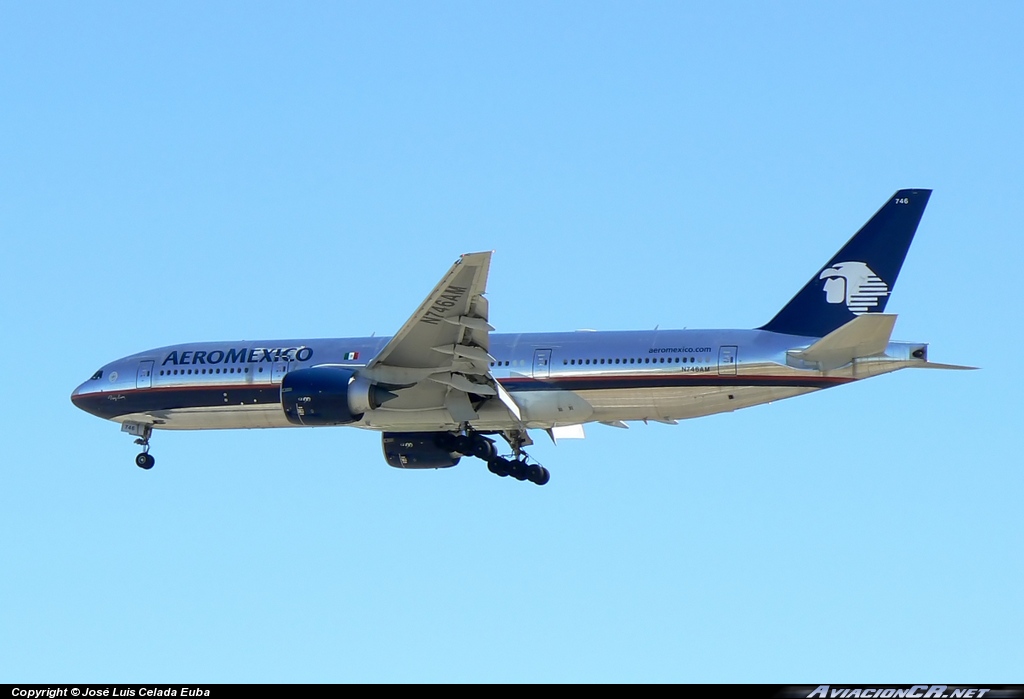 N746AM - Boeing 777-2Q8/ER - Aeromexico