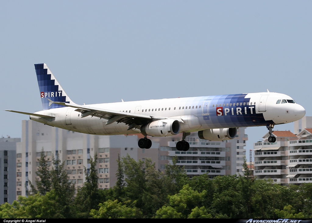 N586NK - Airbus A321-231 - Spirit Airlines