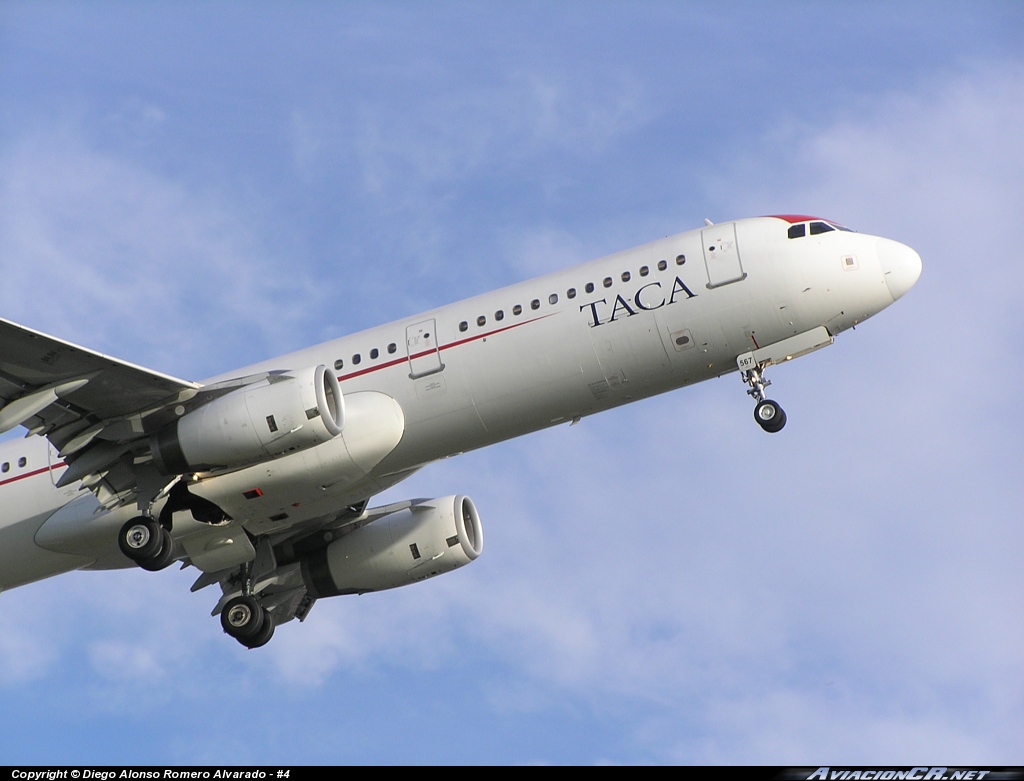 N567TA - Airbus A321-231 - TACA