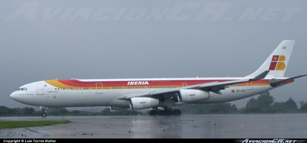 EC-ICF - Airbus A340-313X - Iberia
