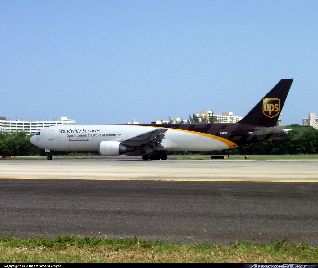 N313UP - Boeing 767-34AF/ER - UPS - United Parcel Service