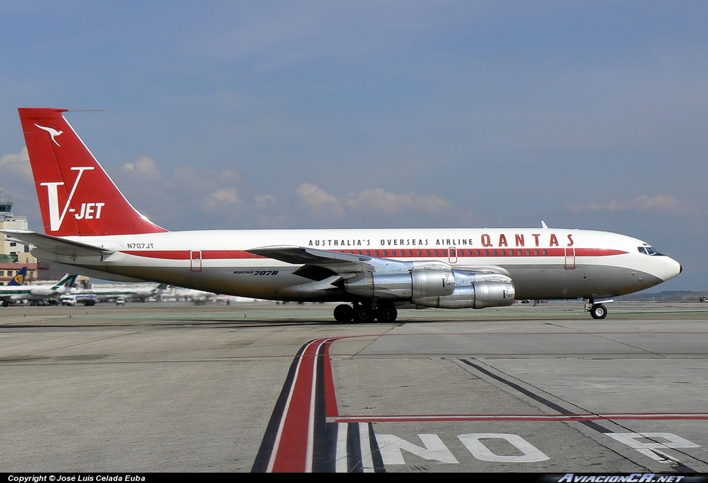 N707JT - Boeing 707-138B - Privado