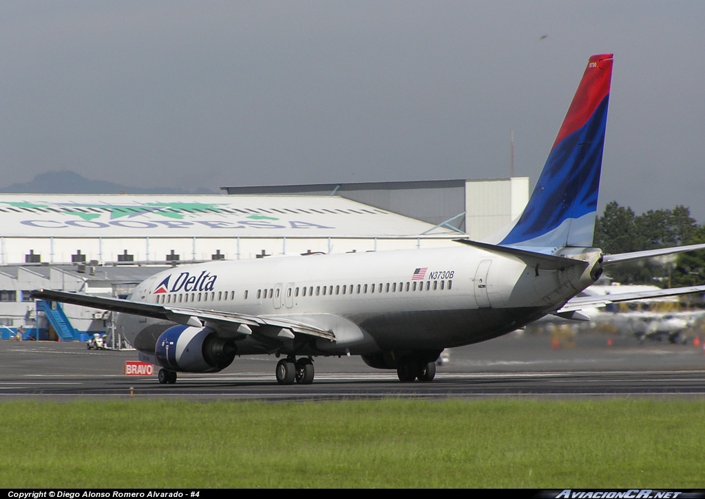 N3730B - Boeing 737-832 - Delta Air Lines