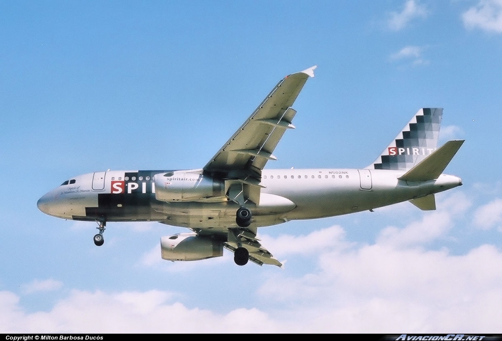 N502NK - Airbus A319-132 - Spirit Airlines