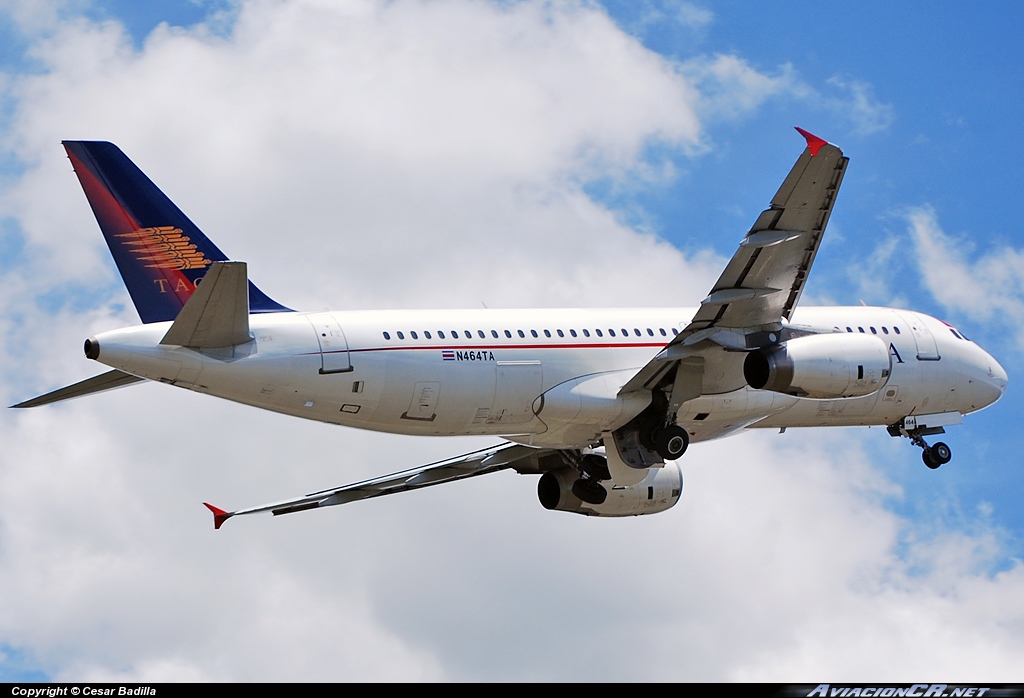 N464TA - Airbus A320-233 - TACA