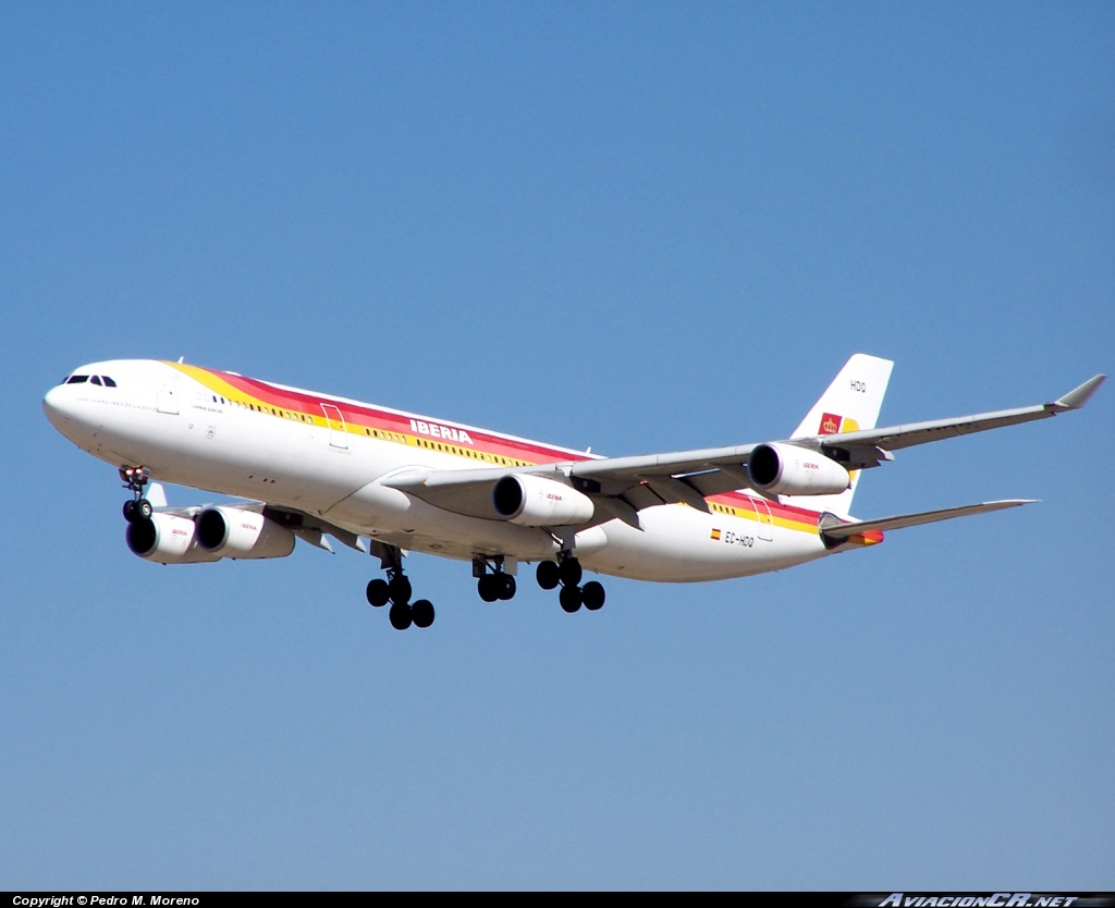 EC-HDQ - Airbus A340-313X - Iberia