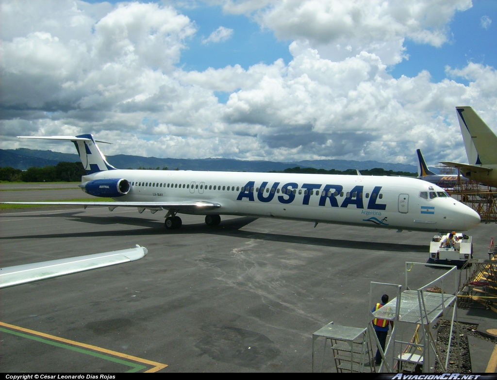 LV-BAY - McDonnell Douglas MD-83 - Austral Líneas Aéreas