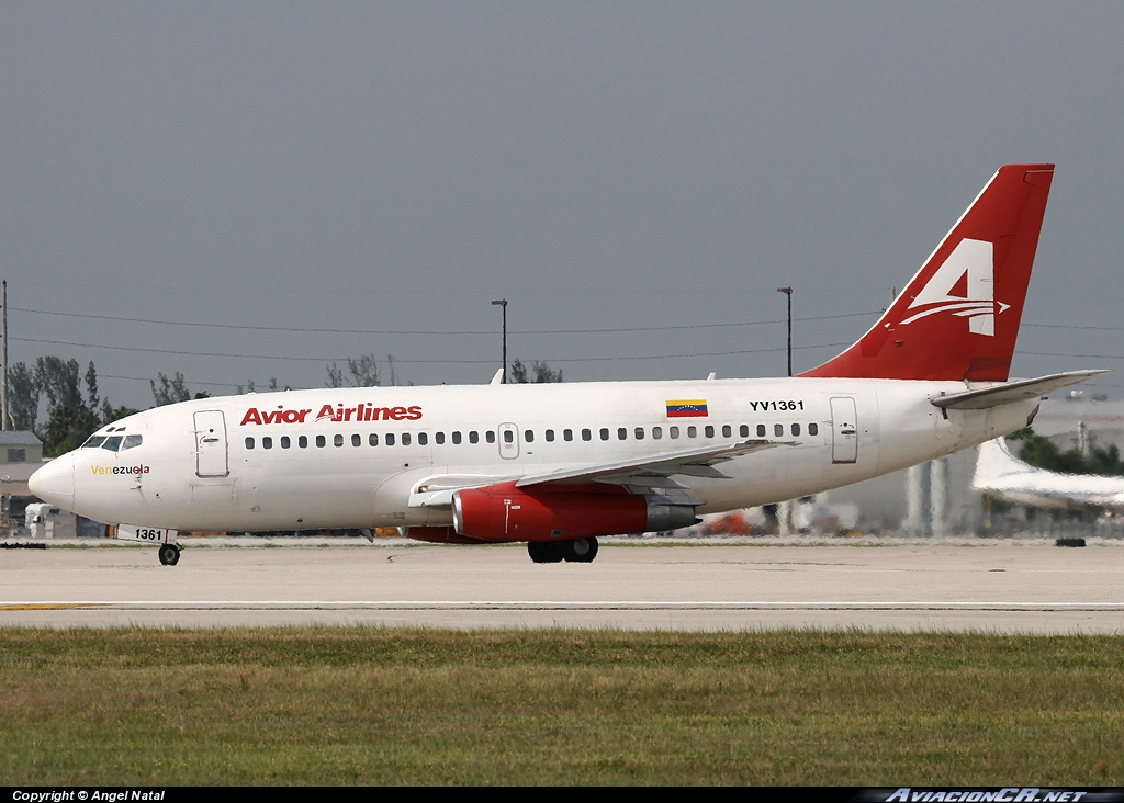 YV1361 - Boeing 737-2H4/Adv - Avior Airlines