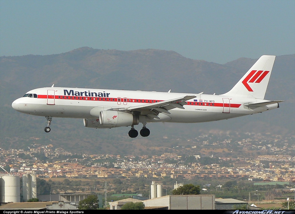 PH-MPD - Airbus A320-232 - Martinair