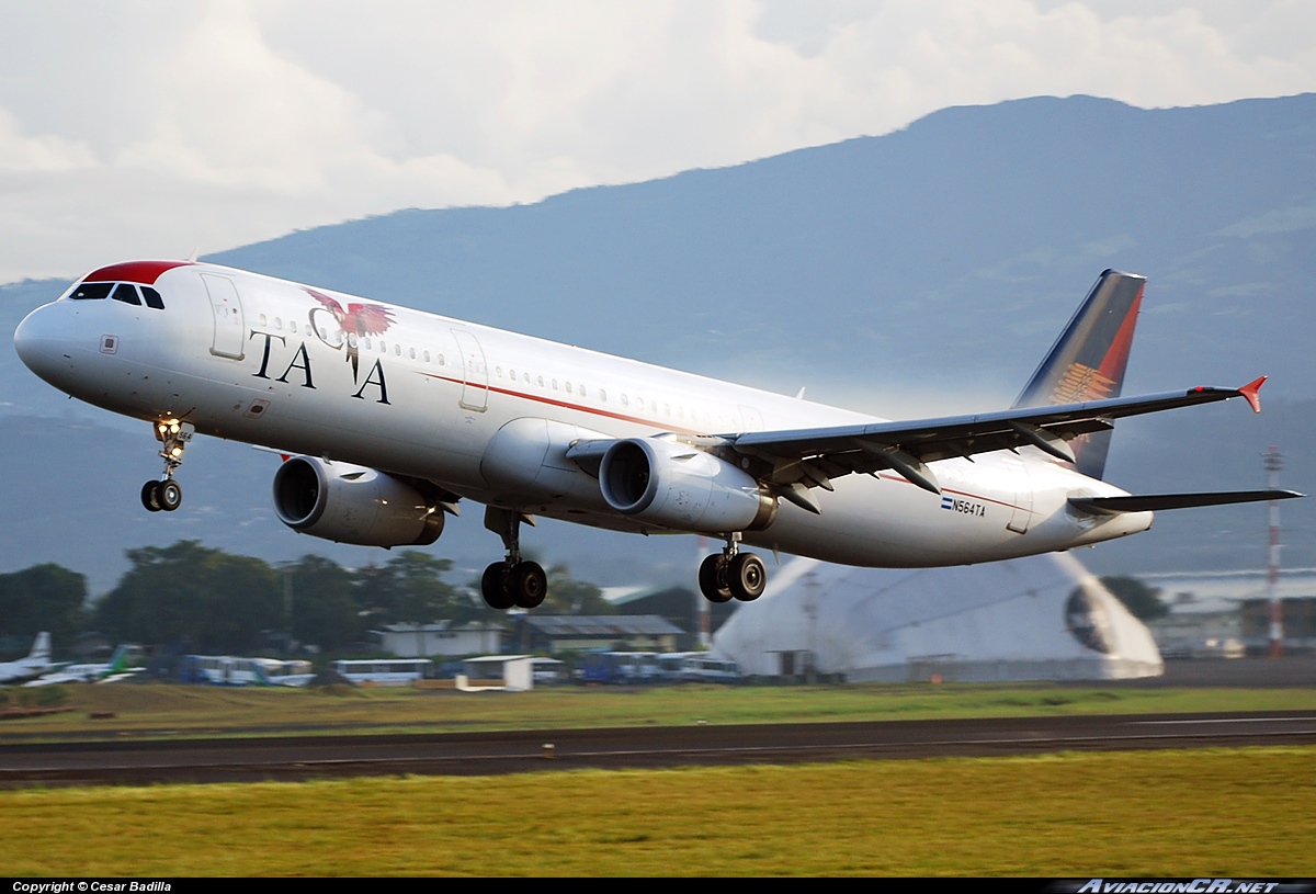 N564TA - Airbus A321-231 - TACA