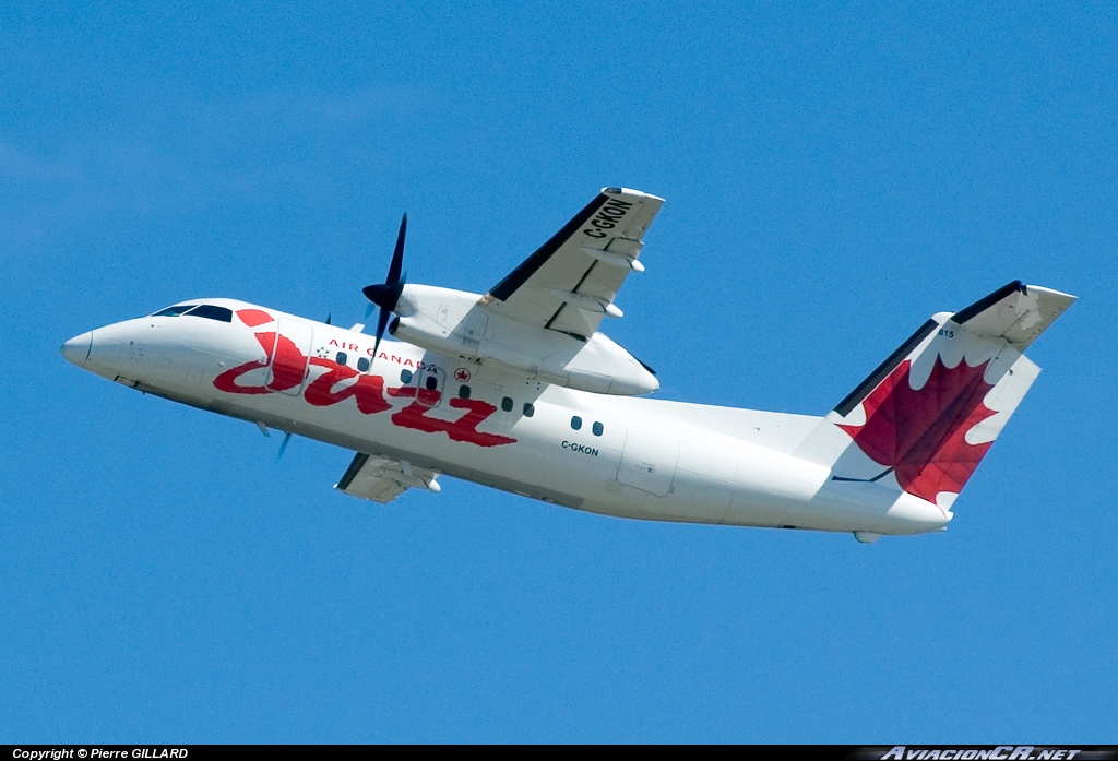 C-GKON - De Havilland Canada DHC-8-102 Dash 8 - Jazz (Air Canada)