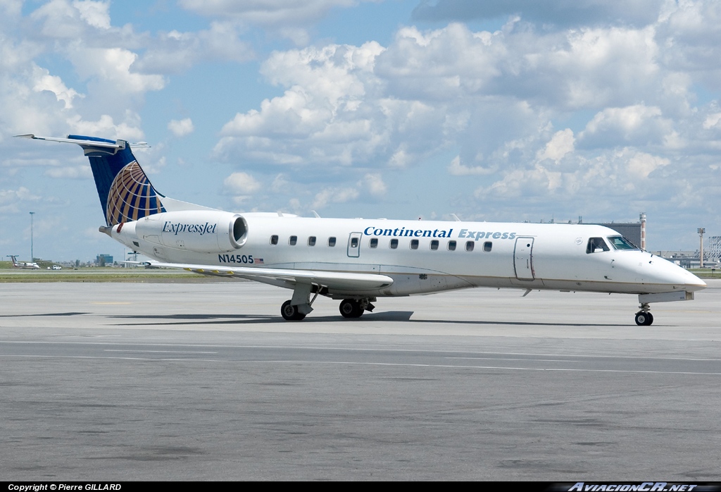 N14505 - Embraer EMB-135ER (ERJ-135ER) - Continental Express