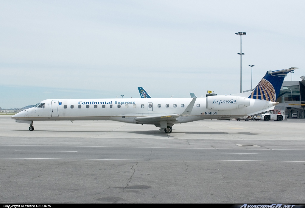 N14153 - Embraer ERJ-145 Regional Jet - Continental Express