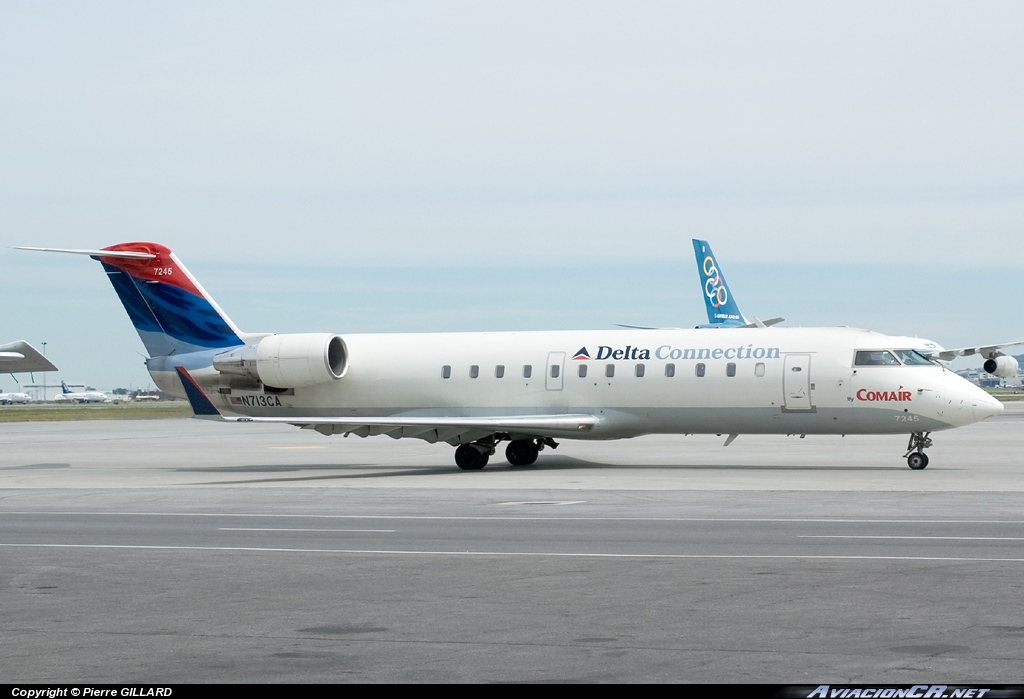 N713CA - Bombardier CRJ (Canadair Regional Jet) - Comair - Delta Connection