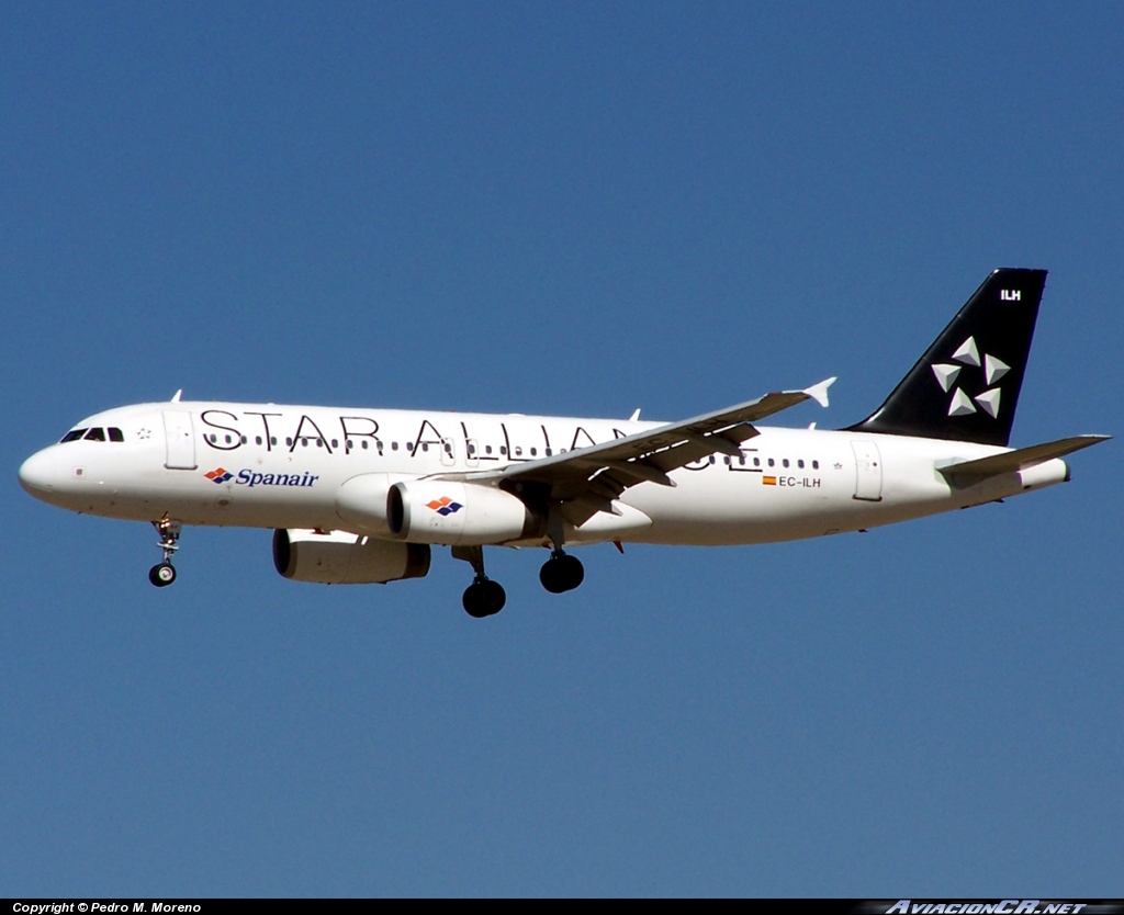 EC-ILH - Airbus A320-232 - Spanair