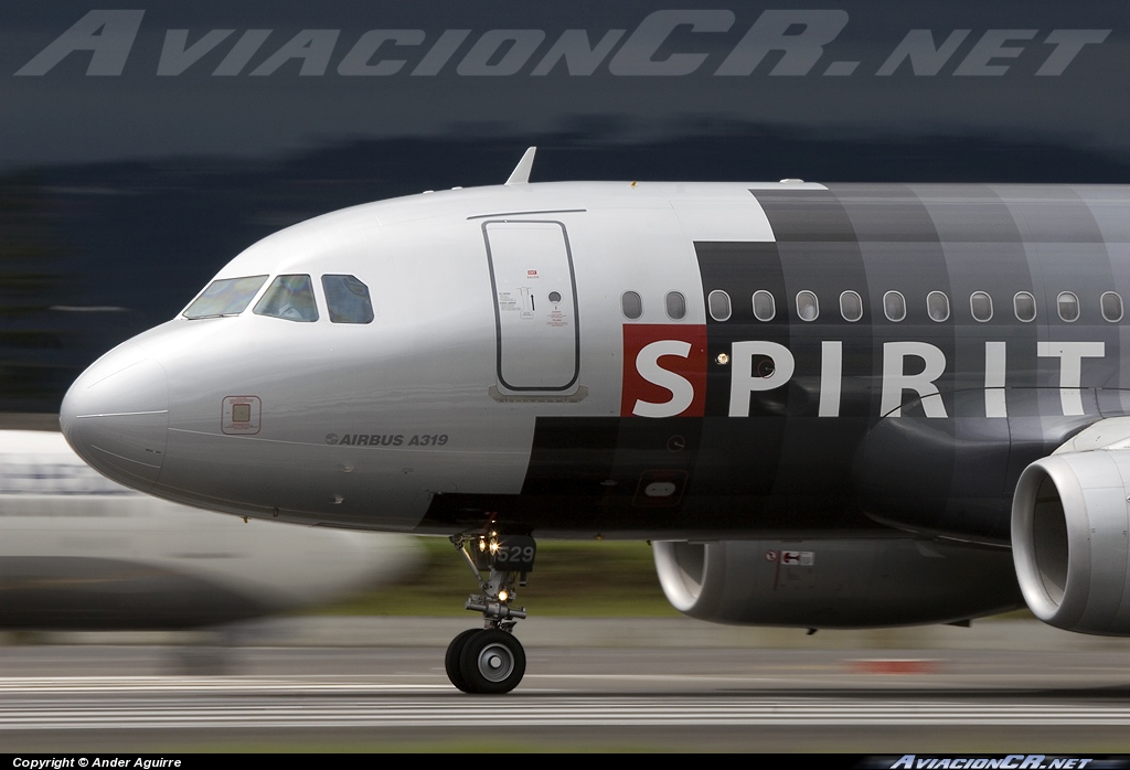 N529NK - Airbus A319-132 - Spirit Airlines