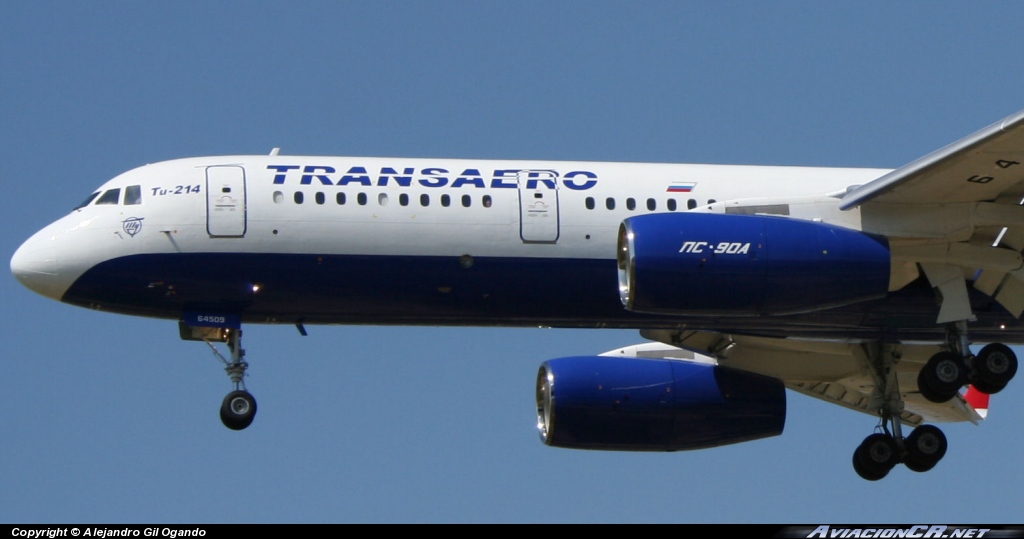 RA-64509 - Tupolev Tu-214 - Transaero Airlines