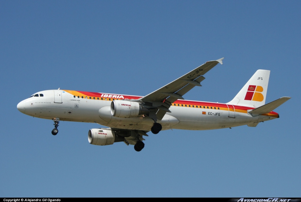EC-JFG - Airbus A320-214 - Iberia
