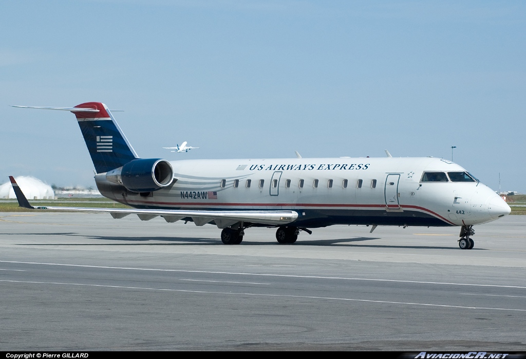 N442AW - Bombardier CRJ (Canadair Regional Jet) - Air Wisconsin - US Airways Express