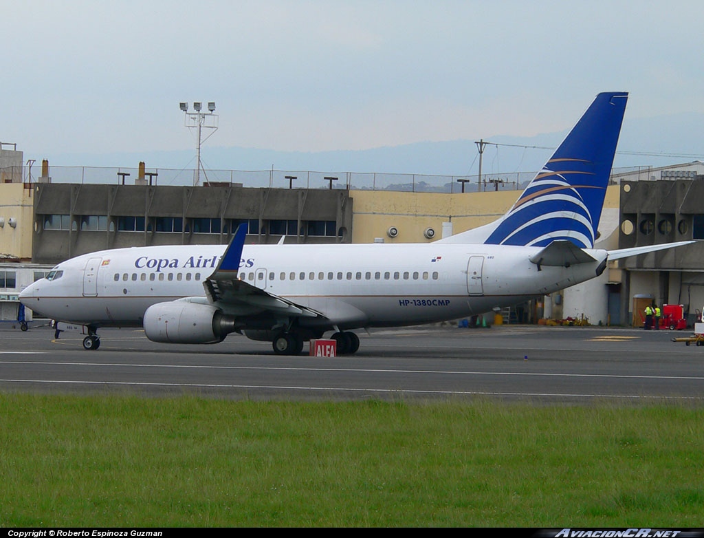 HP-1380CMP - Boeing 737-7V3 - Copa Airlines