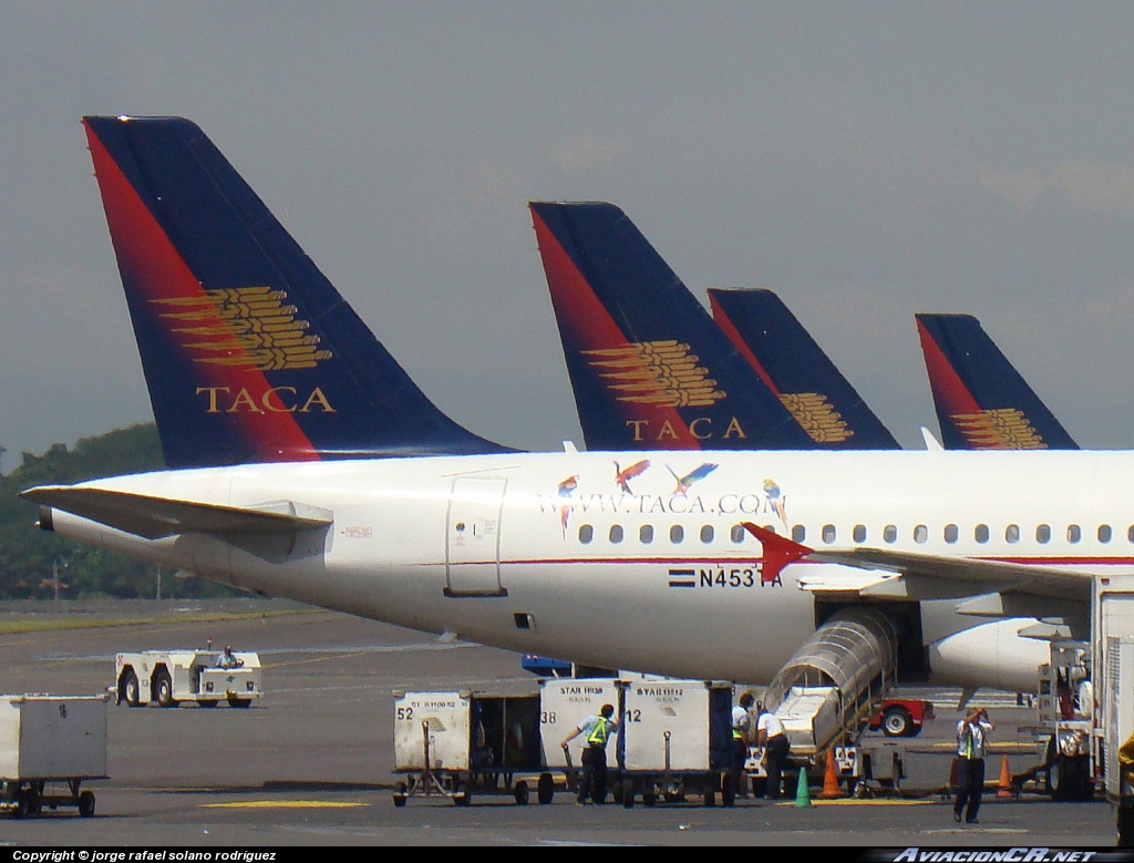 N453TA - Airbus A320-233 - TACA