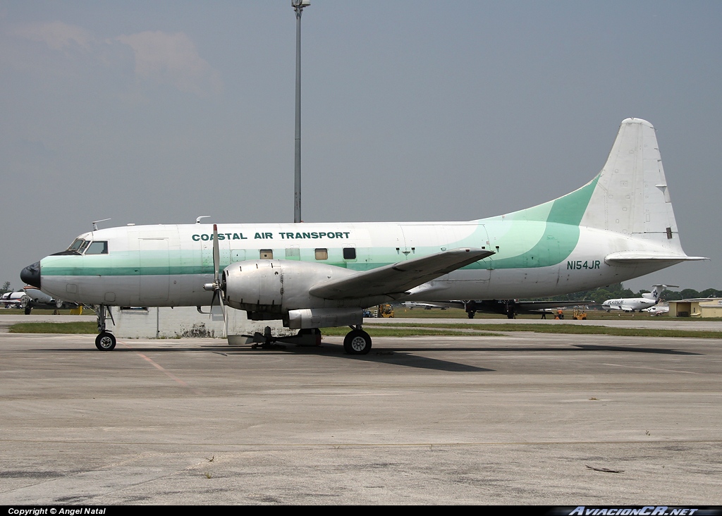 N154JR - Convair CV-340 - Coastal Air Transport