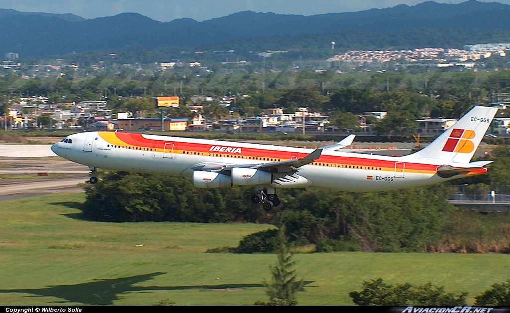 EC-GGS - Airbus A340-313 - Iberia
