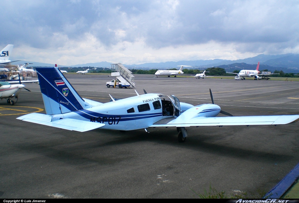 MSP017 - Piper PA-34-200T Seneca II - Ministerio de Seguridad Pública - Costa Rica