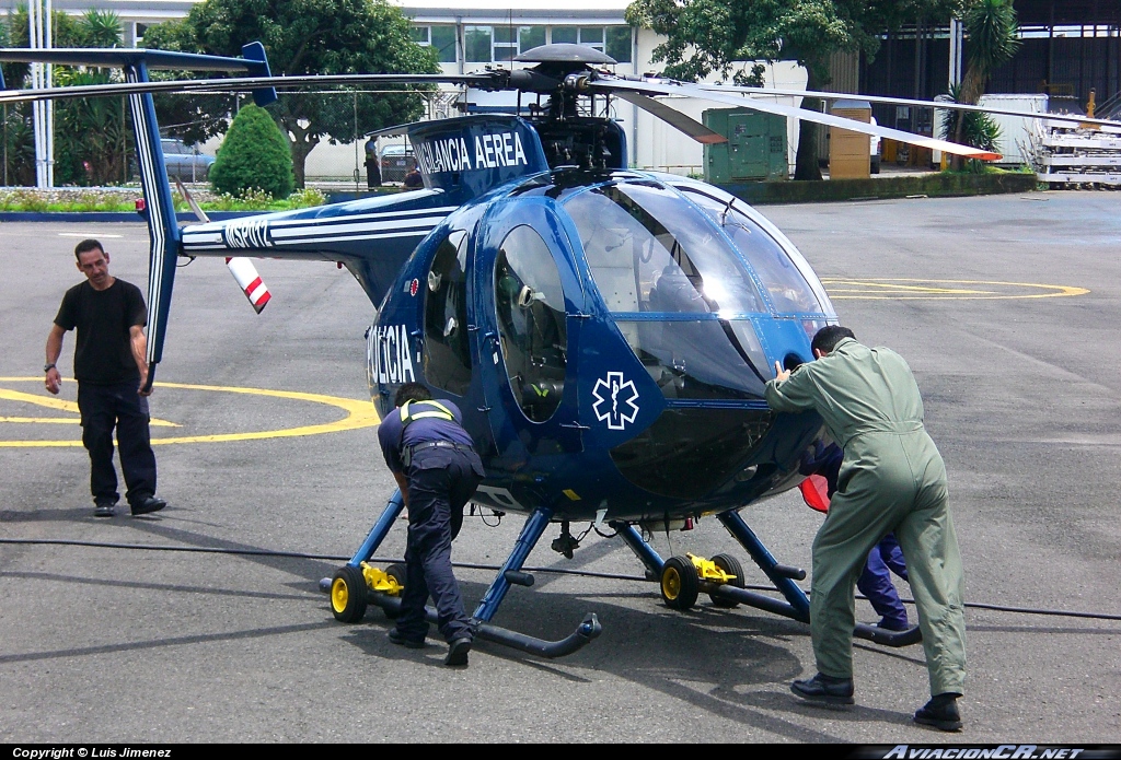 MSP012 - McDonell Douglas MD500 - Ministerio de Seguridad Pública - Costa Rica