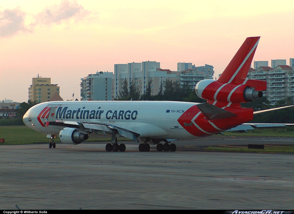 PH-MCW - McDonnell Douglas MD-11F - Martinair Cargo