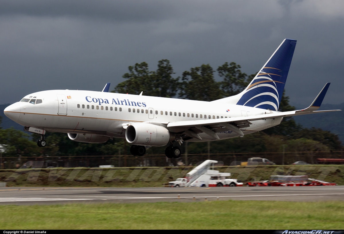 HP-1374CMP - Boeing 737-7V3 - Copa Airlines