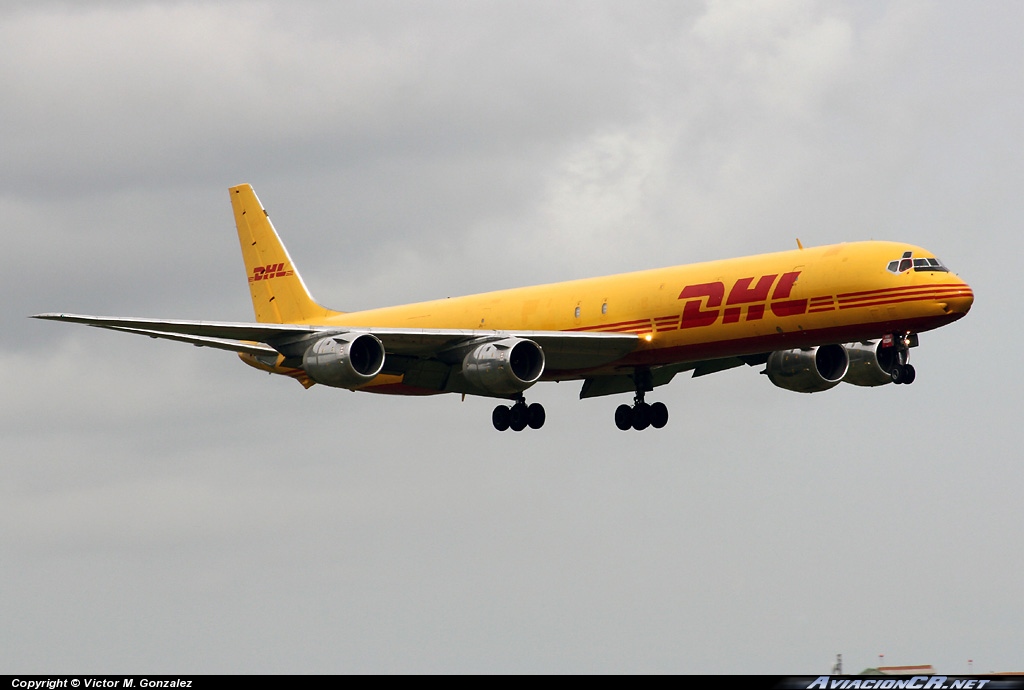 N802DH - Douglas DC-8-73CF - DHL