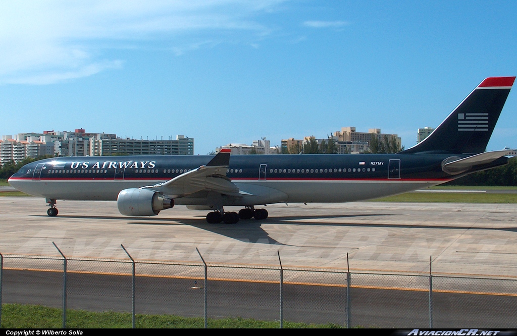 N271AY - Airbus A330-323X - US Airways