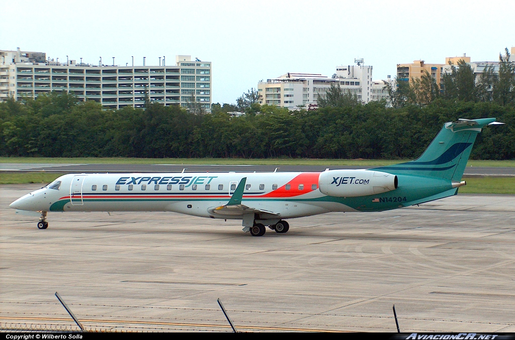 N14024 - Embraer ERJ-145 Regional Jet - Continental Express