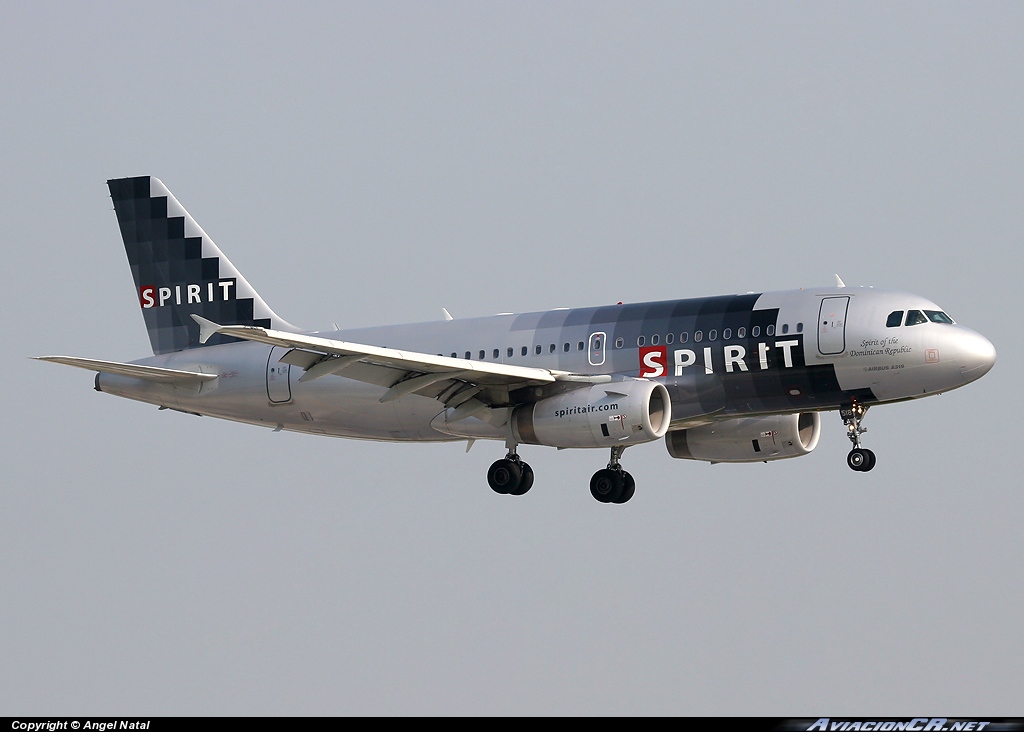 N518NK - Airbus A319-132 - Spirit Airlines