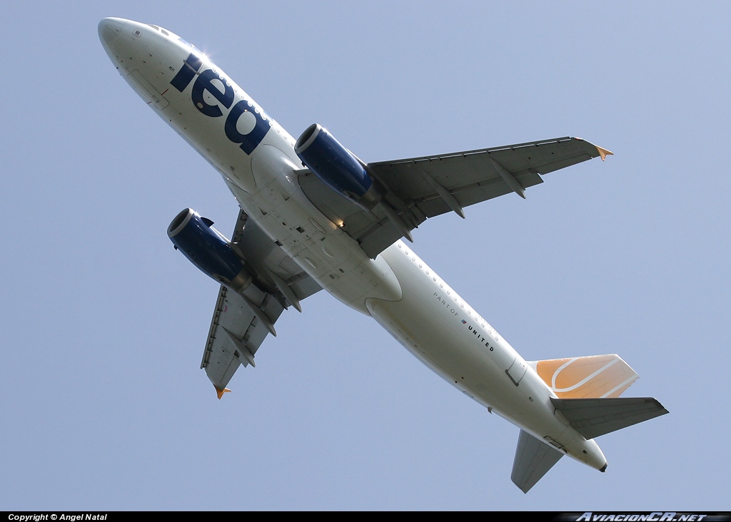 N471UA - Airbus A320-232 - TED