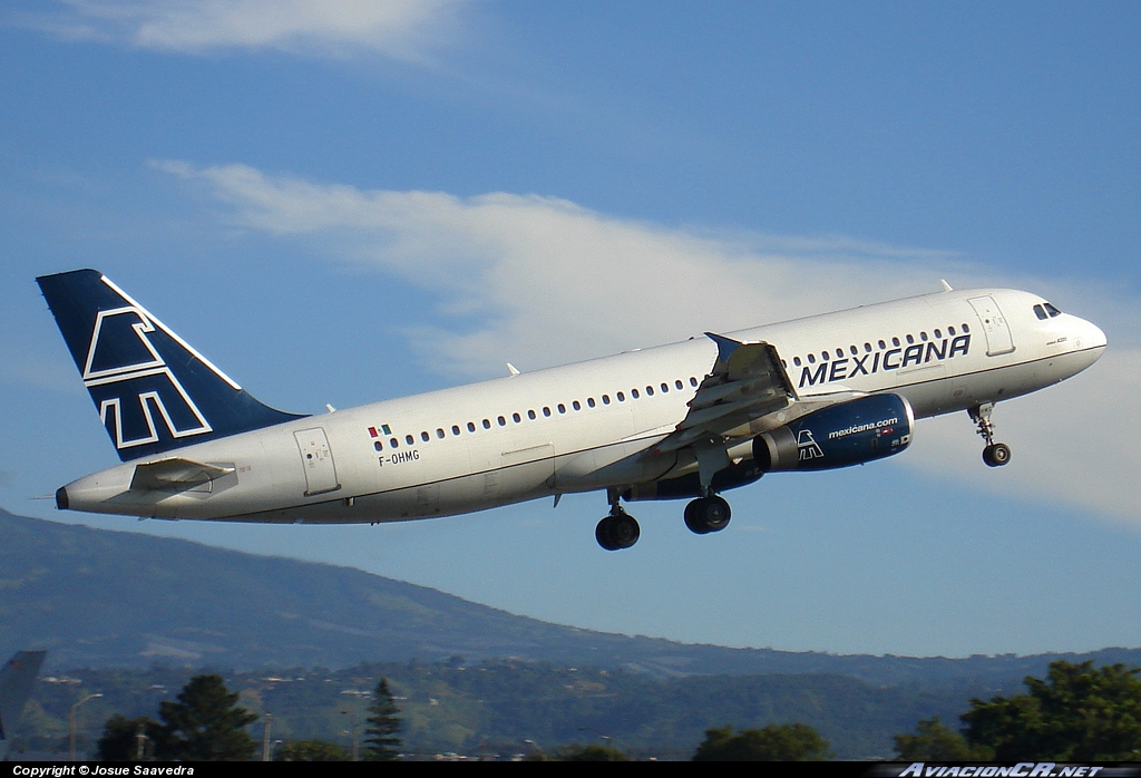 F-OHMG - Airbus A320-231 - Mexicana