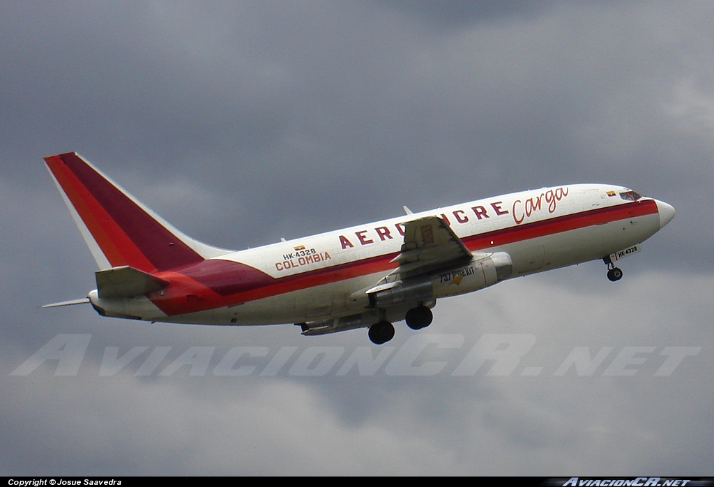 HK-4328 - Boeing 737-2S5C/Adv - Aerosucre