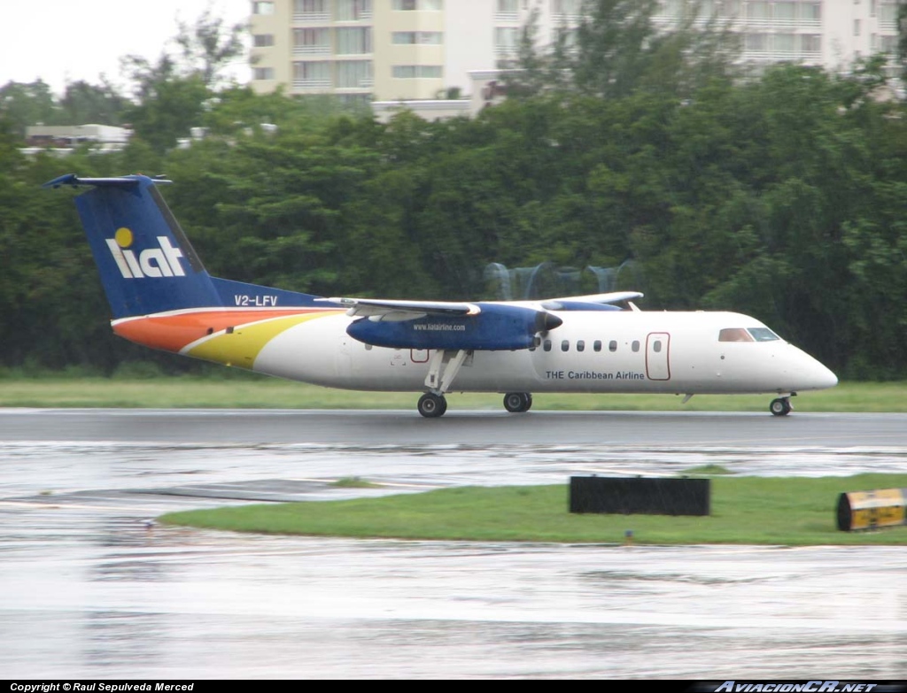 V2-LFV - De Havilland Canada CC-142 Dash 8 (DHC-8-102) - LIAT