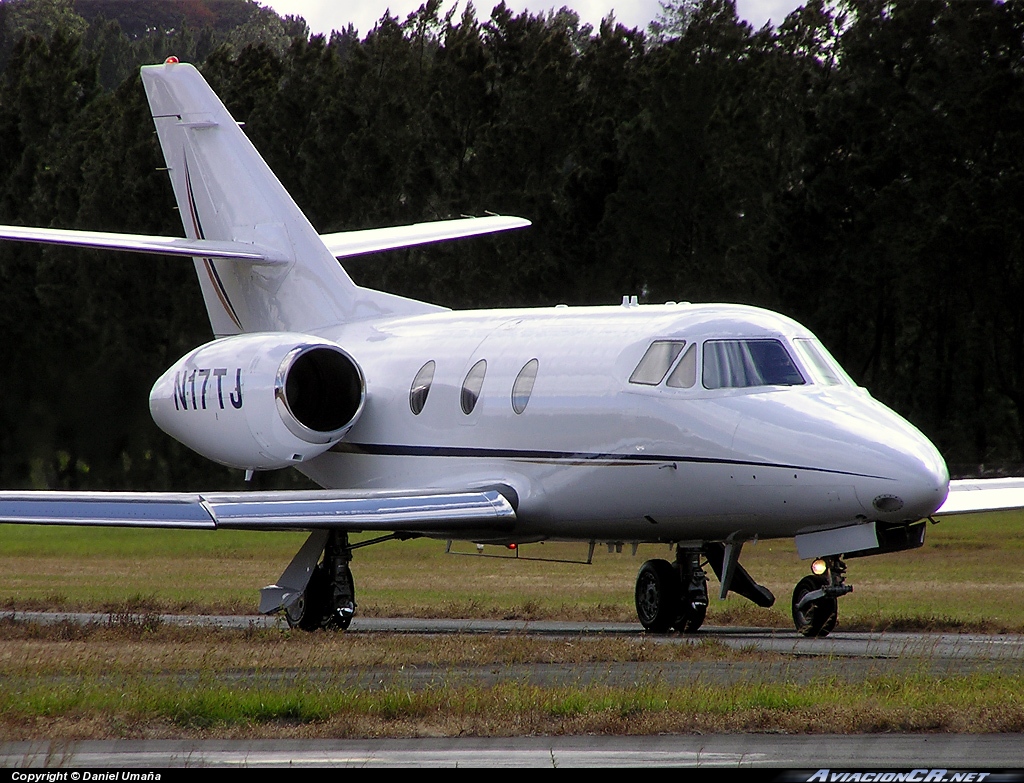 N17TJ - Dassault Falcon 10 - Teletica (Privado)
