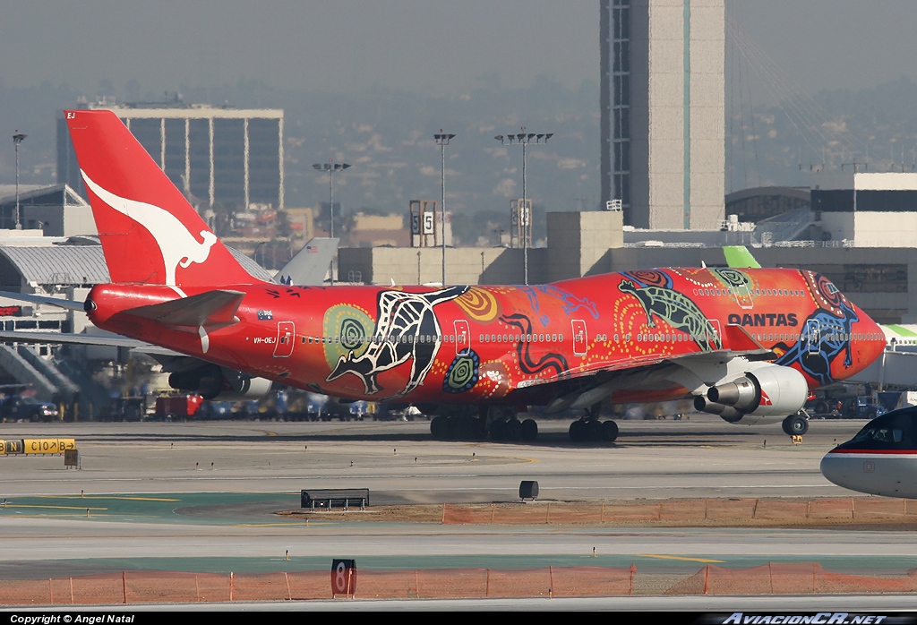 VH-OEJ - Boeing 747-438/ER - Qantas